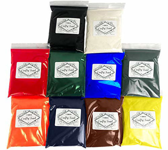 Picture of CuteyCo Crafty Sand Pack - 10 Colors: 11 lbs of Vibrant Craft Sand & Play Sand for Boys