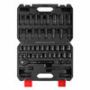 Picture of Eastvolt Mechanic Tool Kits, Drive Socket Set, 46 Pieces Socket Set with 72 Teeth Reversible Ratchet, Metric/SAE (ASK06)