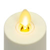 Picture of Luminara Realistic Artificial Moving Flame Votive Candle - Set of 2 - Moving Flame LED Battery Operated Lights for Christmas, Halloween - Remote Ready - Remote Sold Separately - Ivory - 1.5" x 4"