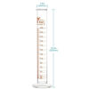 Picture of StonyLab 4-Pack Borosilicate Glass 250ml Heavy Wall Graduated Cylinder Measuring Cylinder, 250ml