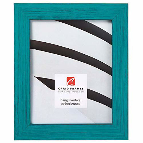 Picture of Craig Frames Jasper Picture Frame, 12 x 15 Inch, Country French Teal