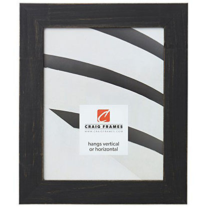 Picture of Craig Frames Jasper Picture Frame, 12 x 15 Inch, Country Charcoal Black