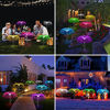 Picture of Solar Flower Lights Outdoor Garden Waterproof, Vosaro Solar Yard Lights Jellyfish Decorative, 7 Color Changing Solar Powered Stake Light for Patio Pathway Lawn Holiday Christmas Decor, 3 PCS