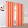 Picture of Coral Curtains Bedroom 84 Inches Long 2 Panels Set Room Darkening Drapes for Living Room Nursery Grommet Curtains Thermal Insulated Blackout Window Curtain Panels 52 W x 84 L Inch Burnt Coral