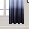 Picture of Yakamok 63 Inch Long Ombre Curtains,Thermal Insulated Light Blocking Greyish White to Black Gradient Color Curtains, Room Darkening Grommet Window Drapes for Living Room/Bedroom(2 Panels,52W x 63L)