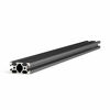 Picture of FEYRINX 2PCS 2040 Aluminum Extrusion Profile European Standard Anodized Black V Type Linear Rail for 3D Printer, Length 800mm