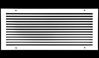 Picture of 20" X 10" Aluminum Return Grille - Easy Air Flow - Linear Bar Grilles [Outer Dimensions: 22.5"w X 12.5"h]