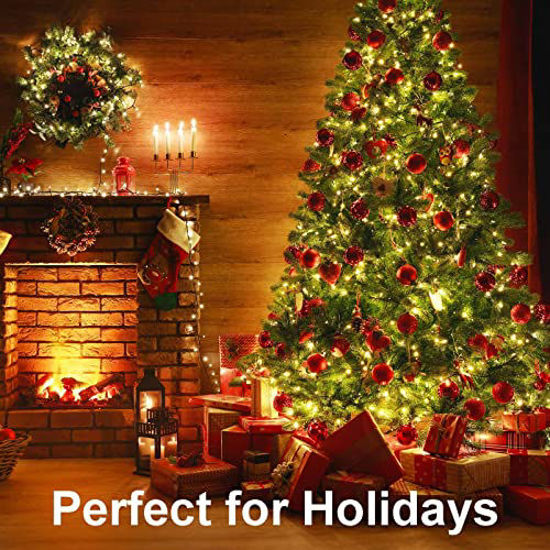 8 Modes Waterproof Christmas Tree Lights for Xmas Tree Wedding Party  Bedroom Room Wall Decoration