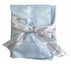 Picture of Little Giraffe Velvet Deluxe Blanky, Blue, 14"x14"