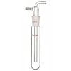 Picture of stonylab Glass Vacuum Cold Trap Bubbler with 10mm Serrated Hose, 225mm Length Below The 29/42 Joint