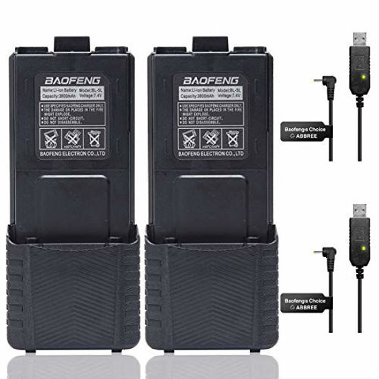 3800mAh extended battery for UV-5R radio [Baofeng]