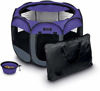 Picture of Ruff 'n Ruffus Portable Foldable Pet Playpen + Free Carrying Case + Free Travel Bowl | Available in 3 Sizes (Medium (29"x29"x17"))