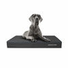 Picture of Replacement Outer Cover ONLY (Outer Cover ONLY - NO Bed, NO Waterproof Inner) for The Dog's Bed, Washable Quality Oxford Fabric, XXL 54 x 36 x 6 (Grey with Dark Blue Piping)