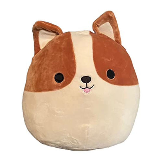 Picture of Squishmallows Official Kellytoy 10 Inch Soft Plush Squishy Toy Animals (Reginald The Corgi Dog)