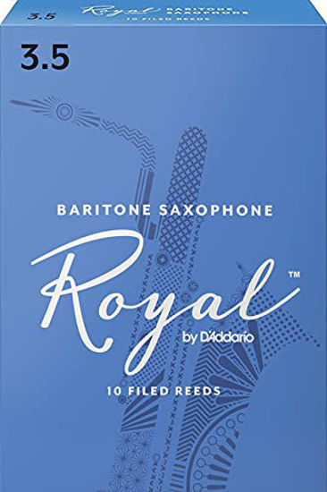 Picture of Royal by D'Addario Baritone Sax Reeds, Strength 3.5, 10-pack