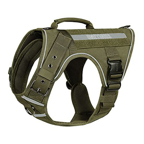 GetUSCart- Tactical Dog Harness No Pulling Adjustable Pet Harness