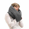 Picture of Huzi Infinity Pillow - Home Travel Soft Neck Scarf Support Sleep (Grey)