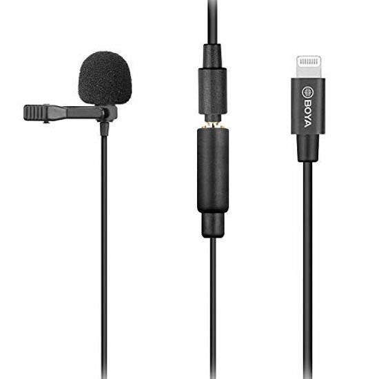 GetUSCart Lavalier Lightning Microphone for iOS iPhone 11 Vlog