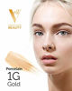 Picture of Veil Cosmetics Complexion Fix Oil-Free Concealer, Highlighter, & Under Eye Corrector To Help Conceal Dark Circles And Blemishes | Vegan & Cruelty-Free | Paraben-Free (1G Porcelain Gold)