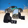 Picture of Chupacabra Offroad Rear View Side Mirror for UTV (Pack of 2) For 1.6" - 2" Roll Cage Bar Break Away w/ Adjustable Arm (Driver and Passenger Side)