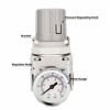 Picture of NANPU 3/4" NPT Air Regulator for Compressed Air System, 150 psi Steel-Protected Gauge