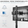 Picture of VIVO Single Monitor Desk Mount, Extra Tall Fully Adjustable Stand for 1 LCD Screen up to 32 inches, Ultra Wide Screens up to 38 inches, 22 lbs Capacity, STAND-V001T