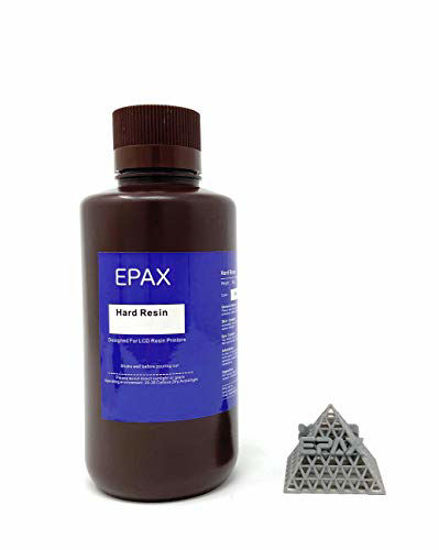 Picture of EPAX 3D Printer Hard Resin for LCD 3D Printers, 1KG Grey