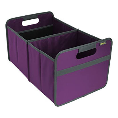 Picture of meori Magenta Foldable Box Classic Large Midnight Collapsible Organize Storage Carry Shopping Laundry Bottle Carrier, 1-Pack