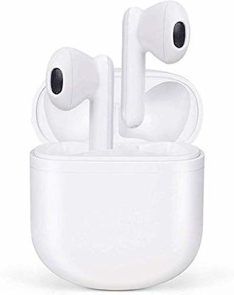 Picture of Bluetooth 5.0 Earbuds Sports Wireless Headset HiFi Stereo Headset Portable Charging Box Touch Control Noise Reduction Waterproof Suitable for Apple iPhone/Android/Samsung and Other Devices