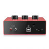 Picture of USB Audio Interface with 1x XLR/TRS 1x 1/4" 2X RCA USB, Red