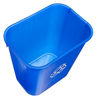 Picture of AmazonCommercial 7 Gallon Commercial Office Wastebasket, Blue w/Recycle Logo, 6-Pack