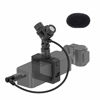 Picture of DJI Osmo Pocket Microphone, Comica CVM-MT06 Full Metal Stereo Video Microphone Universal for DJI Pocket Camera, with Pocket Mount Holder (TRS 3.5mm Input)