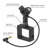 Picture of DJI Osmo Pocket Microphone, Comica CVM-MT06 Full Metal Stereo Video Microphone Universal for DJI Pocket Camera, with Pocket Mount Holder (TRS 3.5mm Input)