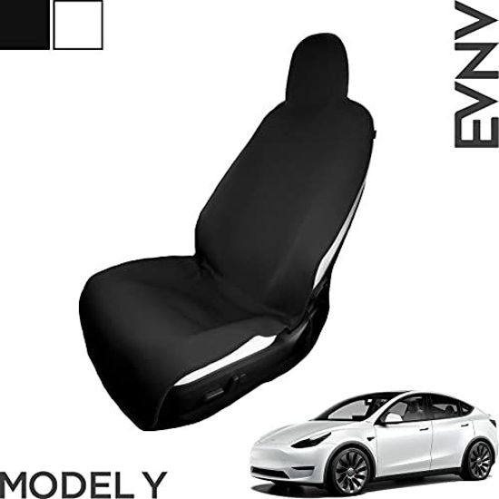 White tesla on sale seat covers