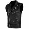 Picture of DEFY Men's Genuine Leather Motorcycle Biker Concealed Carry Vintage Vest American Sizes (2XL)