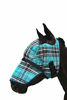 Picture of Kensington Signature Fly Mask with Removable Nose - Protects Horses Face and Nose from Biting Insects and UV Rays While Allowing Full Visibility - Ears and Forelock Able to Come Through The Mask