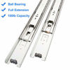 Picture of 10 Pair of 14 Inch Hardware Full Extension Side Mount Ball Bearing Sliding Drawer Slides 