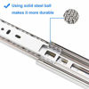 Picture of 10 Pair of 14 Inch Hardware Full Extension Side Mount Ball Bearing Sliding Drawer Slides 