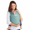 Picture of Moby Wrap Baby Carrier | Element | Baby Wrap Carrier for Newborns & Infants | #1 Baby Wrap | Baby Gift | Keeps Baby Safe & Secure | Adjustable for All Body Types | Perfect for Mom & Dad | Hydro