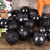 Picture of 100ct Christmas Balls Tree Ornaments, Shatterproof Christmas Decorations Set with Reusable Hand-held Gift Package for Holiday Xmas Tree Decor (Black)