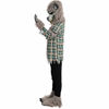 Picture of Child Unisex Green Werewolf Costume with Mask, Gloves and Shoes Cover (XL)