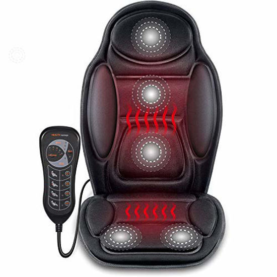 Heated massaging shop car seat cover