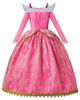 Picture of Sleeping Beauty Princess Aurora Party Girls Costume Dress Fancy Halloween Cosplay Dress Up