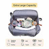 Picture of Diaper Bag Backpack Frank Mully Large Multifunction Travel Baby Bag for Mom Dad Pink