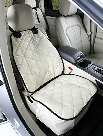 Picture of Front Seat Cover for Dogs (Tan) - USA Based Company