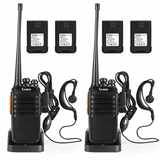 Long Range Walkie Talkie 100 Mile Two Way Radio Charge Headset