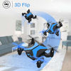 Picture of Drone for Kids - Drones with Camera for Kids, AR Game Mode RC Mini Drone w App Gravity Voice Control Trajectory Flight Altitude Hold 360°Flip Kids Drone Foldable and Portable-Blue