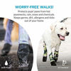 Picture of Walkee Paws Dog Leggings, The World's First Dog Leggings That are Dog Shoes, Dog Boots and Dog Socks All in One, for Protecting Your Pet from Hot Pavements, Rain, Snow, Mud and Dirt (Hearts, Small)