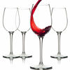 Picture of MICHLEY Unbreakable Red Wine Glasses, 100% Tritan Plastic Shatterproof Wine Goblets, BPA-free, Dishwasher-safe 12.5 oz, Set of 6