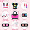 Picture of Hollyhi 41 Pcs Kids Makeup Toy Kit for Girls, Washable Makeup Set Toy with Real Cosmetic Case for Little Girl, Pretend Play Makeup Beauty Set Birthday Toys Gift for 3 4 5 6 7 8 9 10 Years Old Kid